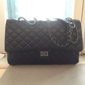 Large Fashion Black Purse